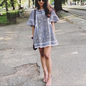 Free people sunny day shift dress